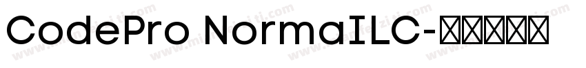 CodePro NormaILC字体转换